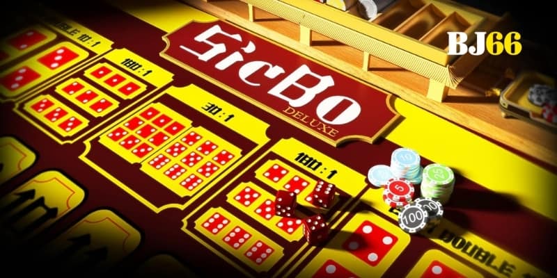 Bàn chơi rực rỡ ánh sáng nơi xúc xắc xoay chuyển vận mệnh