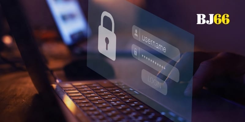 Giao diện BJ66 hiển thị rõ từng bước đăng nhập mượt mà an toàn