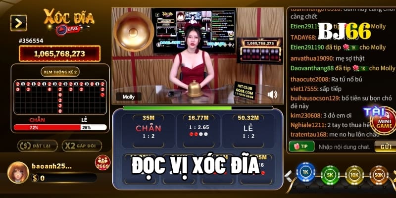 Đọc vị xóc đĩa